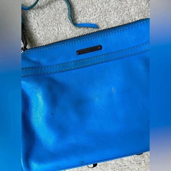 Rebecca Minkoff Mini MAC Clutch royal blue - Picture 12 of 13